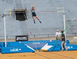 Isabella DeBruin Justin Sienna Pole Vault